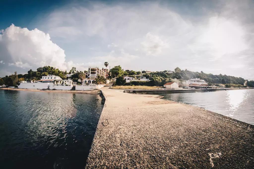 Villa Galanis By The Sea Niforeika Exterior foto